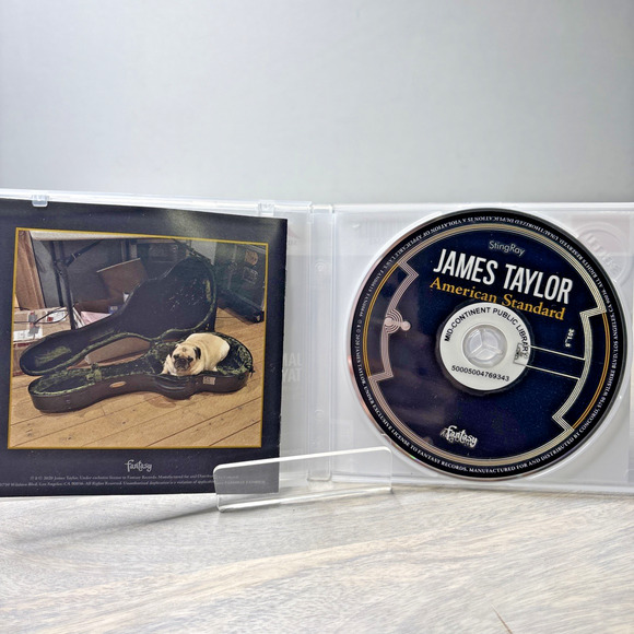 James Taylor – American Standard CD Album 2020 Pop Rock – READ (Ex-Library) - Picture 3 of 5